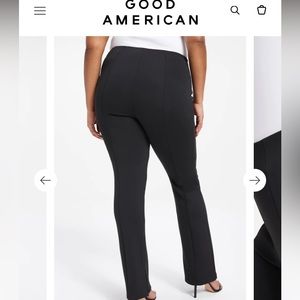 NWT Good American Scuba Pants size 6 aka 3X
